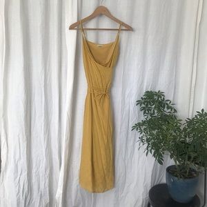 Silky wrap dress by Hinge